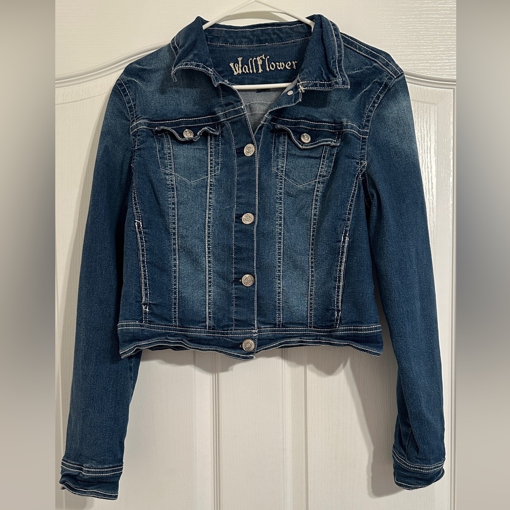 Wallflower Women's Blue Denim Jacket